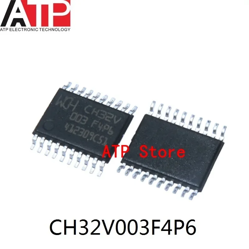 

50-1000PCS/LOT 100% New Original WCH CH32V003F4P6 CH32V CH32V003 F4P6 TSSOP20 In Stock MCU CHIP IC