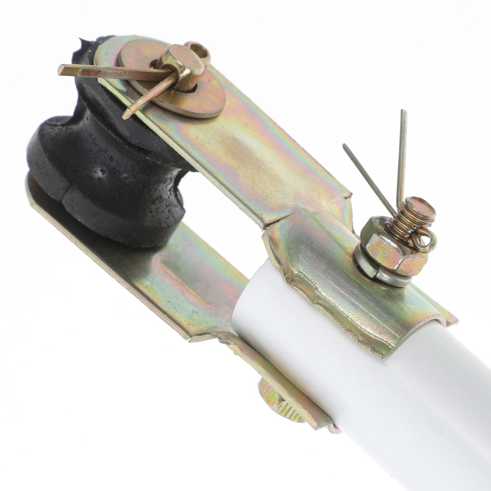 

Electric Fan Extension Rod 1 Set Extendable Ceiling Downrod Accessories Durable Iron Easy Install Universal Connection Long