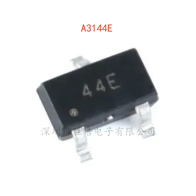 

(10PCS) A3144E Silk Screen 44E Hall Effect Sensor Sensor Unipolarity HAL3144E Switch Type SOT-23 Integrated Circuit