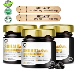 Natural Himalayan Fulvic Acid Shilajit Resin For Brain Memory & Cognitive, Energy Stamina Plant Derived Diet Supplement