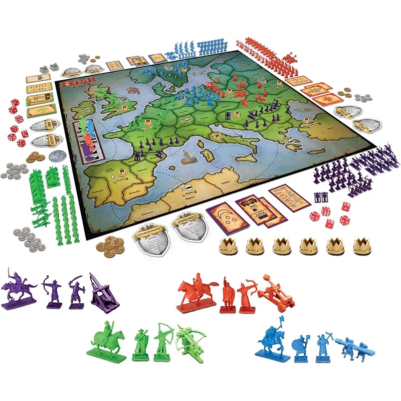 Strategize, Conquer, and Have Fun with Risk Europe Game - A Gaming Adventure for All