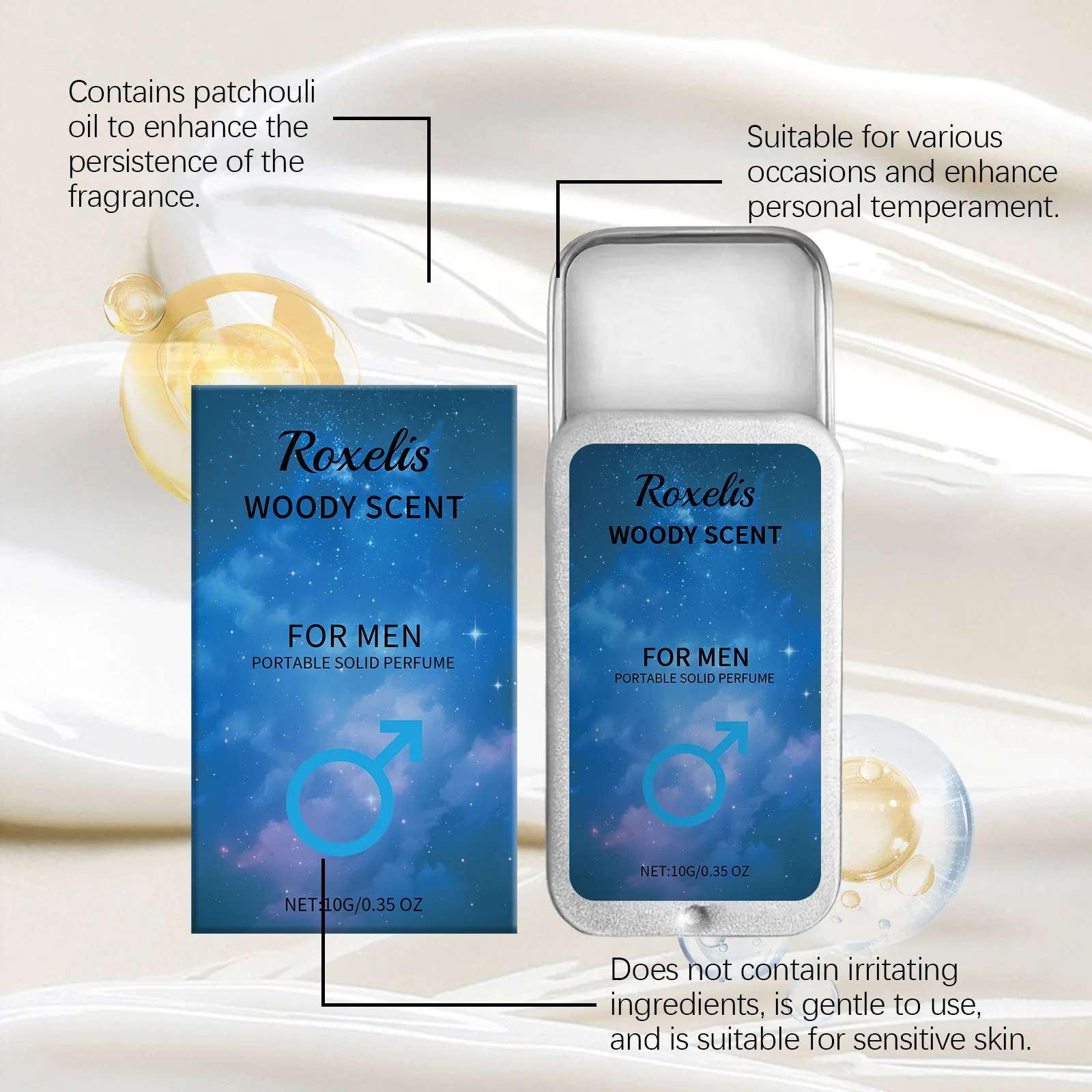 Adult Intimate Solid Balm For Women Men Lubricants Temptation Flirting Charming Attract Long Lasting Pheromone Sex Solid Balm