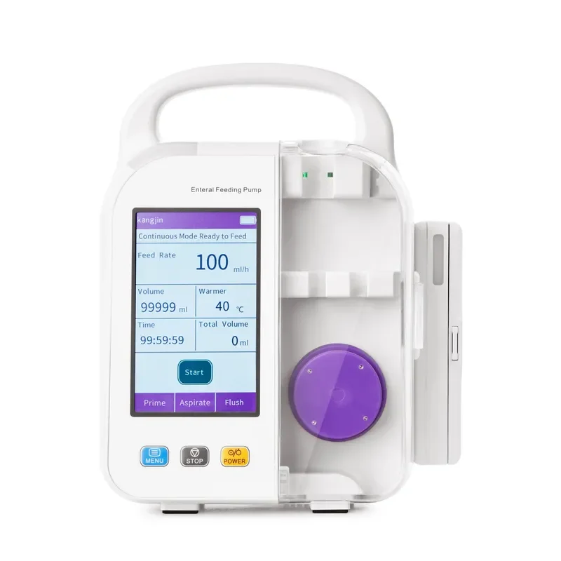 4-Inch Touch Screen Medical Enteral Feeding Pump Tube Machine Heating Function Network Connection Working Station Electric