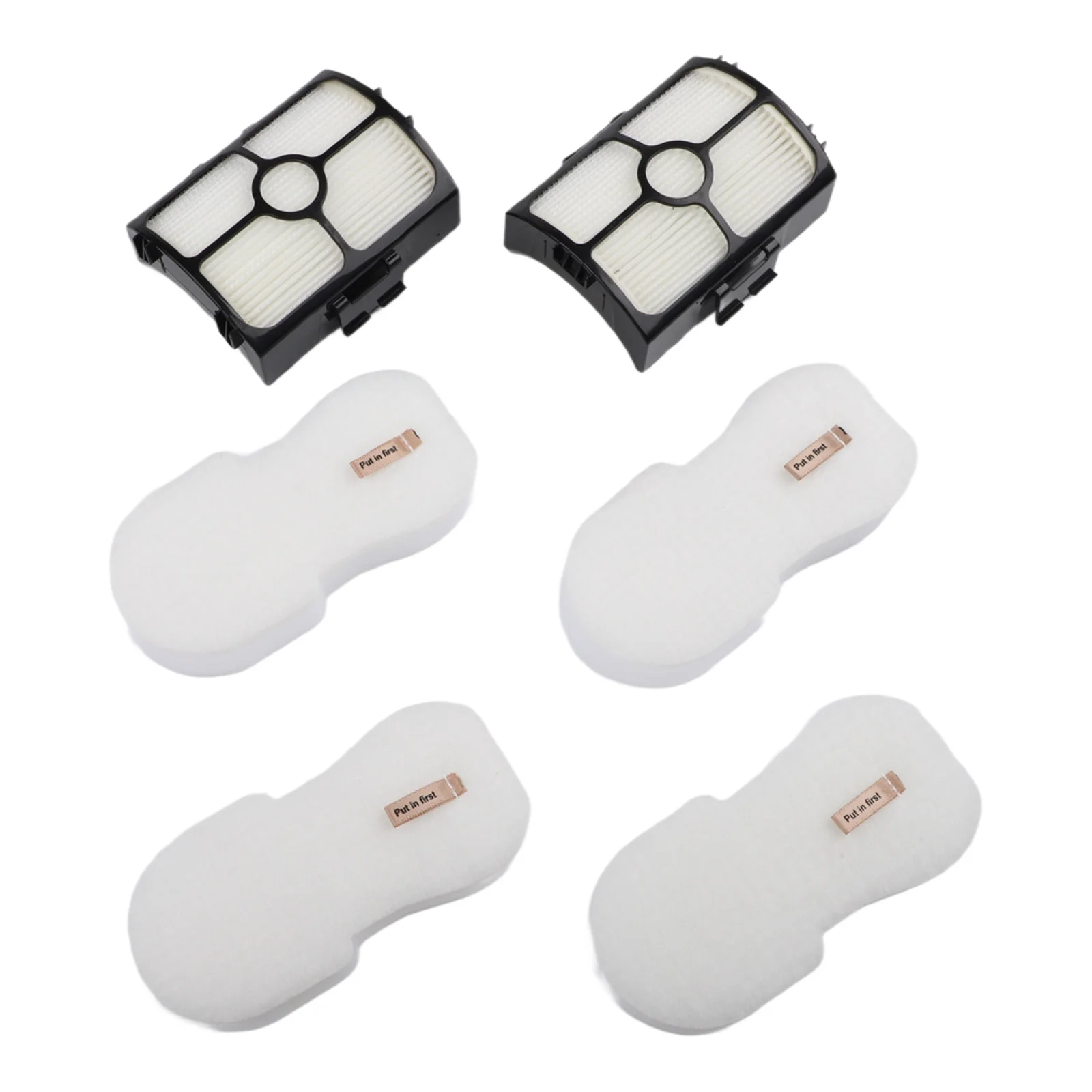 

Foam Filter Set Replacement Filters 4 Foam 2 HEPA Configuration Maintenance Every 2-3 Months For Shark HZ4001AMZ