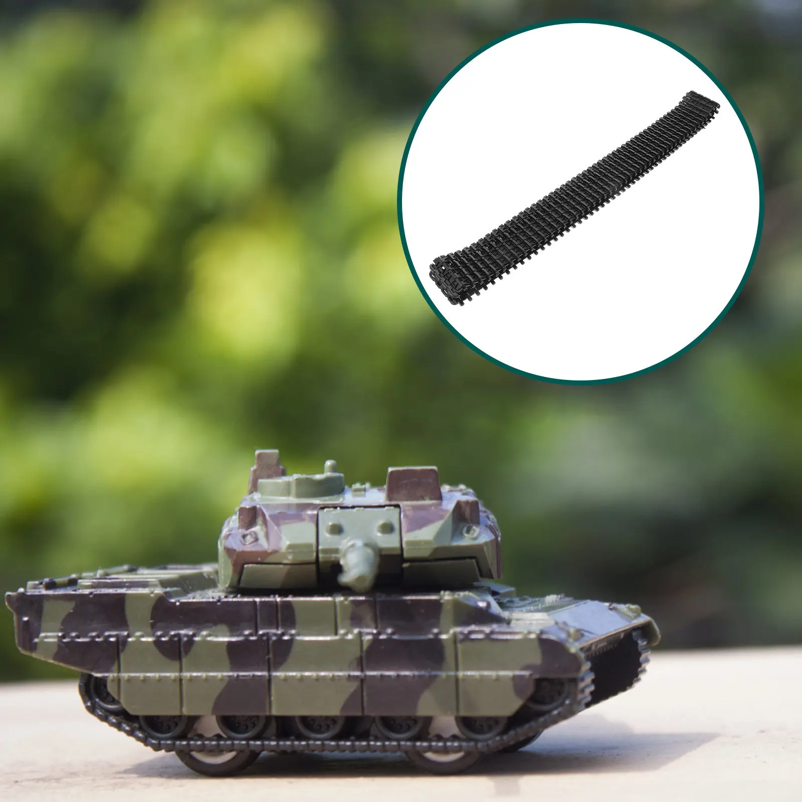 

Plastic Tank Track Parts for DIY Enthusiasts Robot Chassis Replacement Tracks Realistic Simulation Cognitive Skill Building Stem
