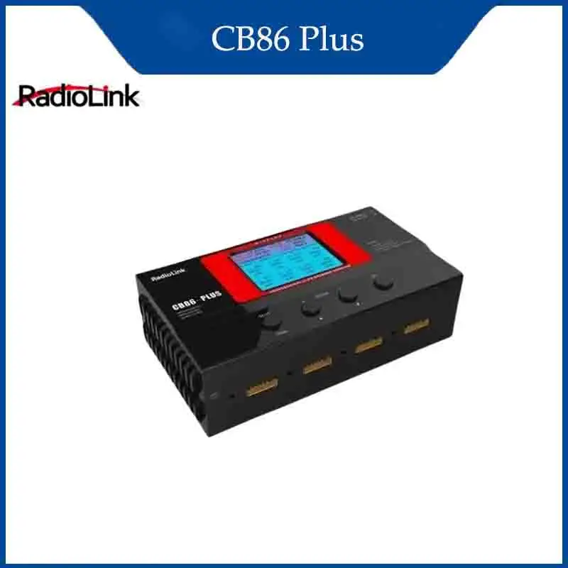 

Radiolink New Balance Charger CB86 Plus 1s-6s LiPo Lithium Battery Professional Charger 0.1-6A FPV Drone Controller Transmitter