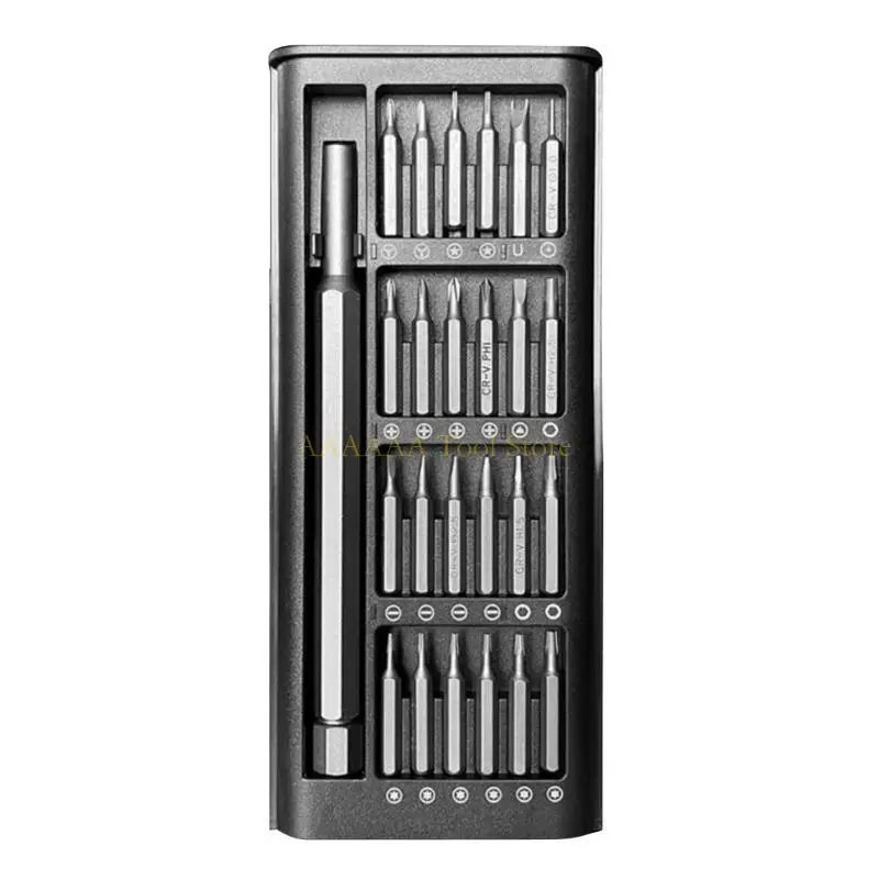 A2BE 25 in 1 Screwdriver Phone Clock Computer Multifunctional Maintenance