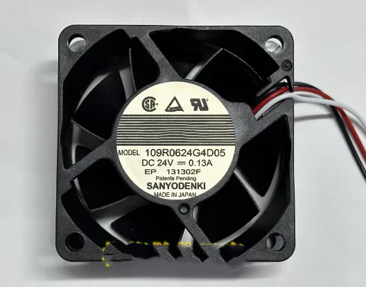 

New Original Fan 109R0624G4D05 6CM 6025 24V 0.13A