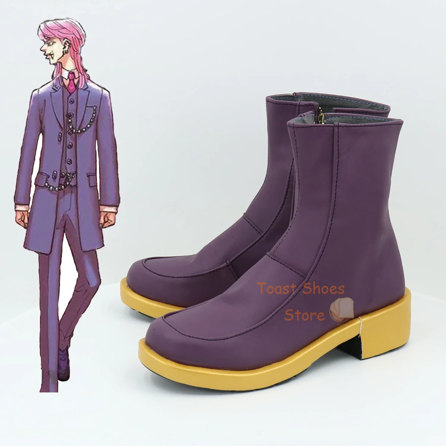 Juego Cosplay Comic Anime juego para Con fiesta de Halloween Cosplay disfraz Prop Anime Tokyo Avenger zapatos