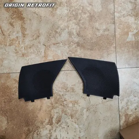 아우디 A3 S3 RS3 2017-2021 프론트 도어 스피커 보호 커버 8V3 035 409A 8V3 035 410A 한 쌍 (8V3035409A 8V3035410A)