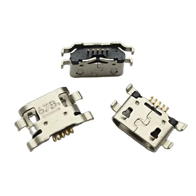 50 sztuk Micro USB gniazdo ładowania gniazdo wtykowe złącze ładowania dla Xiaomi Redmi uwaga 5A 5X / Redmi 5 / Redmi 5 Pro