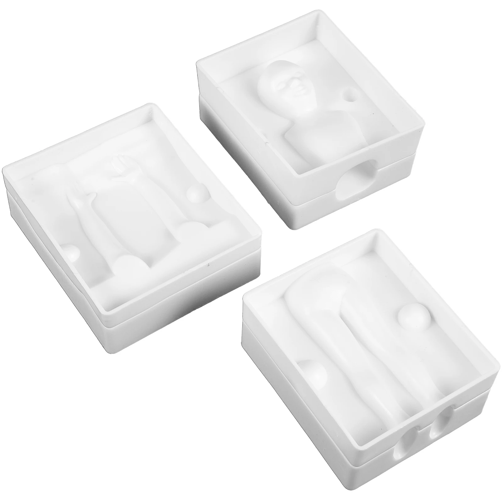 

Plastic Cake Decor Molds 3D C y Gift Soft Chocolate DIY Tools Kitchen Accessories Nonstick Mold Set Plastic Model ToolsCake