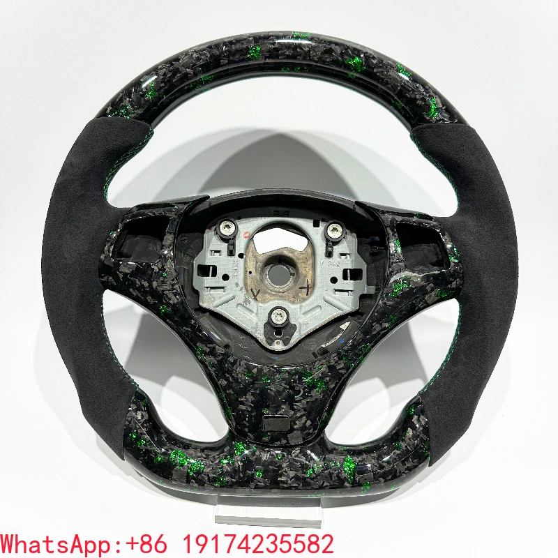 

ForGreen Carbon Fiber Hot Sell Factory Direct Alcantara MSport Steering Wheel for E90 E91 E92 E93 X5 F15 X6 F16 F10 F30 F32