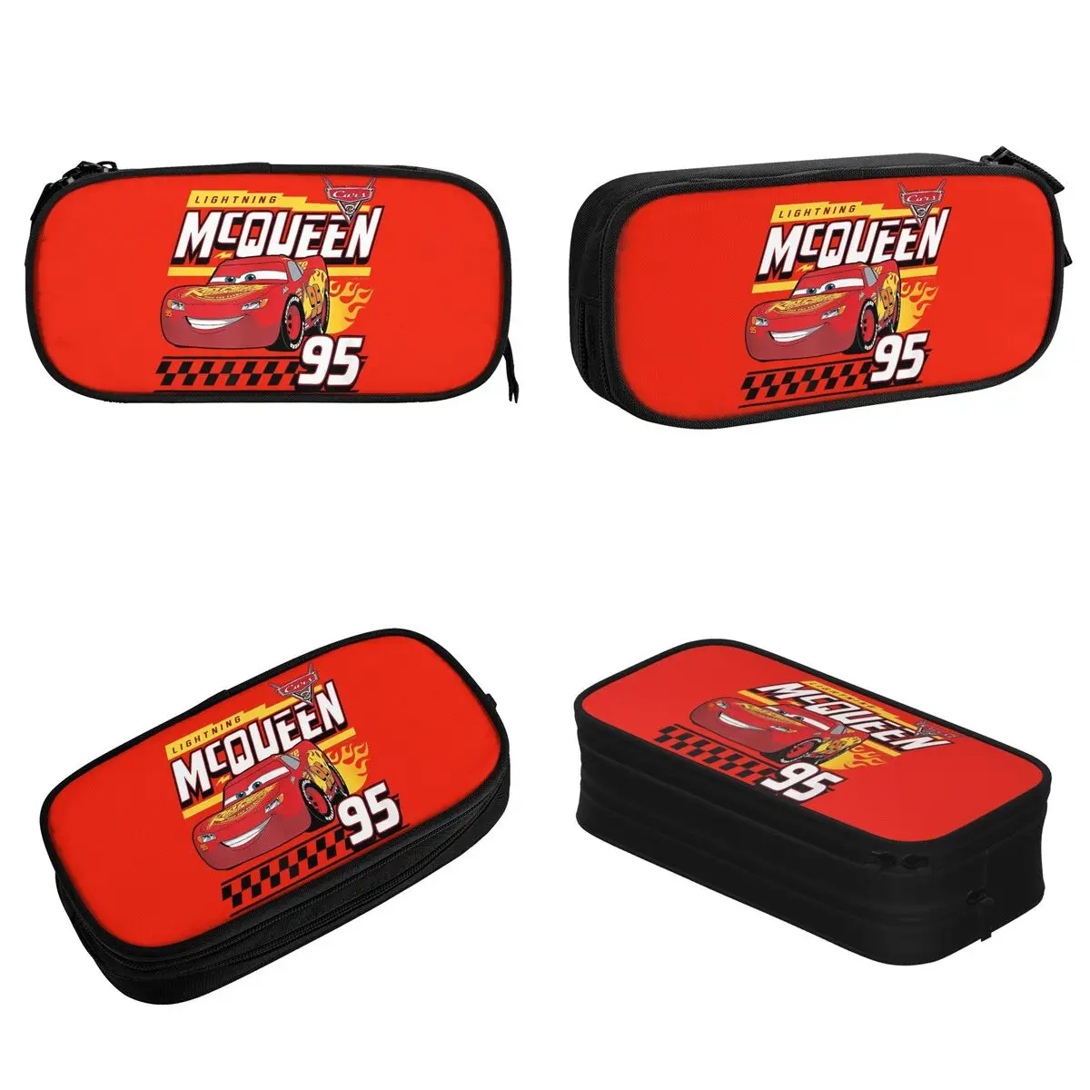 Imagem -02 - Estojos de Lápis Lightning Mcqueen Caixa de Caneta Criativa Bolsa de Lápis para Crianças 95