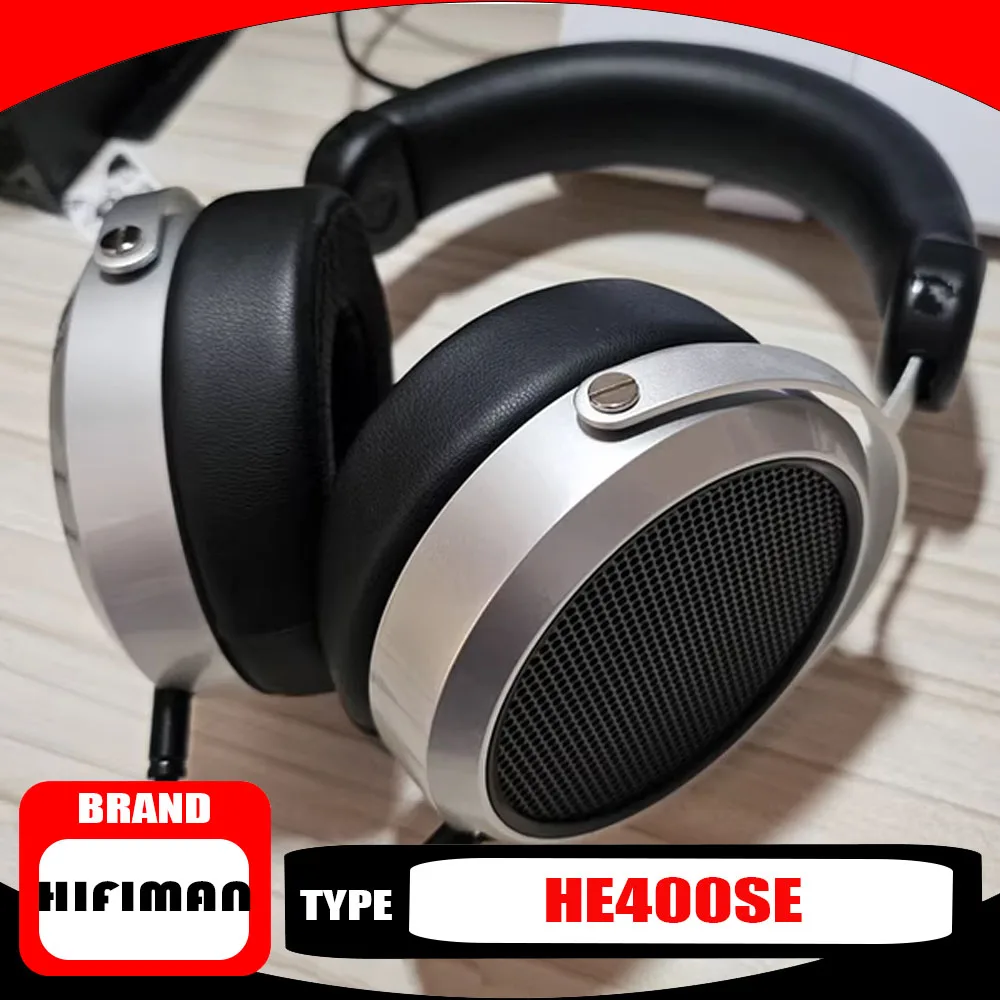 

HIFIMAN HE400se Wired Headphones Open Bilateral/invisible Magnet Flat Diaphragm Hifi Easy Drive Headset Gift