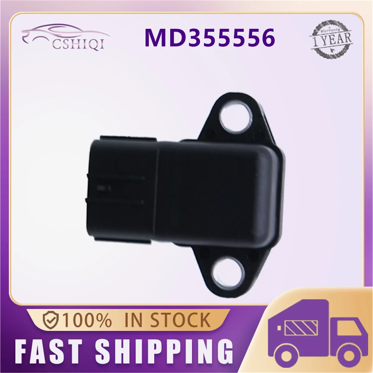

MD355556 Датчик абсолютного давления в коллекторе E1T42171 для Mitsubishi SPACE STAR Galant Minicab Endeavour Chrysler, автозапчасти