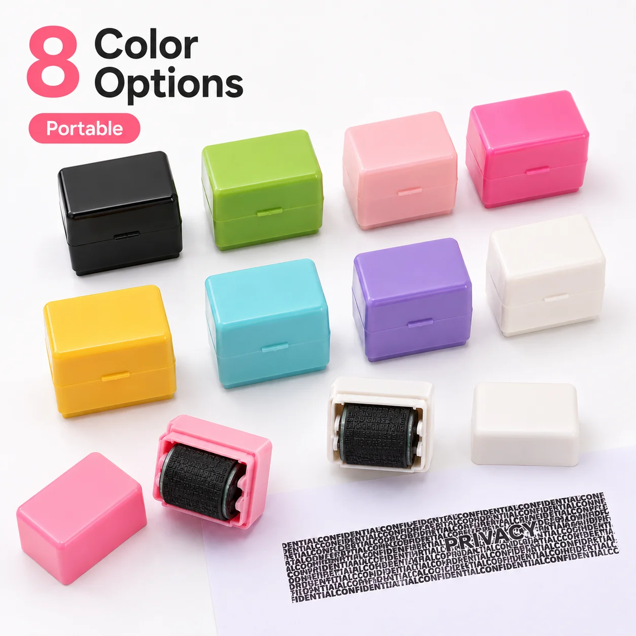 

Theft Protection Roller Stamp for Privacy Confidential Data Guard Your Security Stamp Roller Privacy Seal Roller Theft Protect
