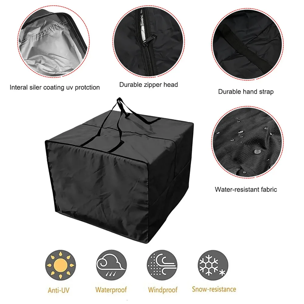 Clothes Storage Bags Moving Bags With Reinforced Handle & Sturdy Zippers Space Saver Bag For Christmas Tree Furniture