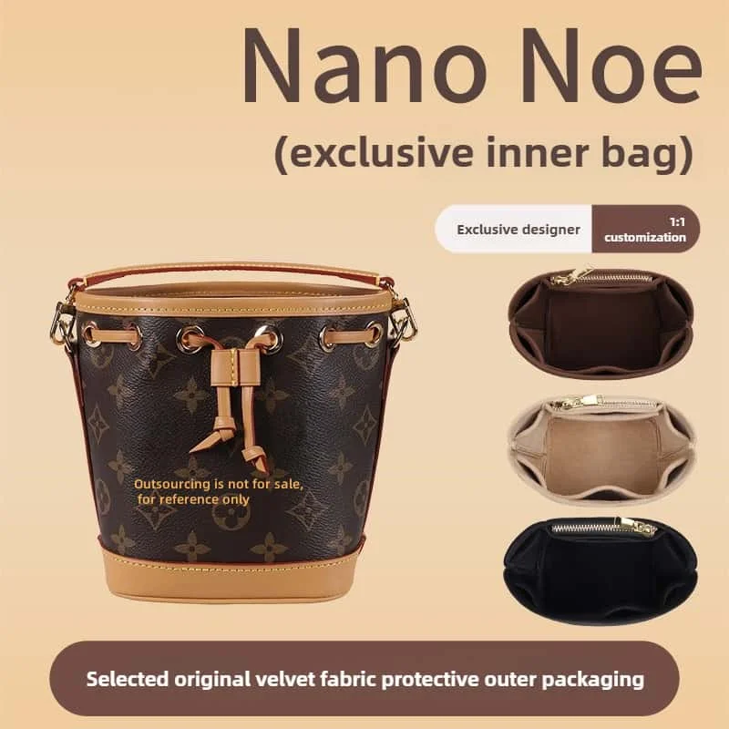 

Suitable for new high-quality L0V navnonoe liner bag mini bucket bag inner bag mini bag storage lining bag support