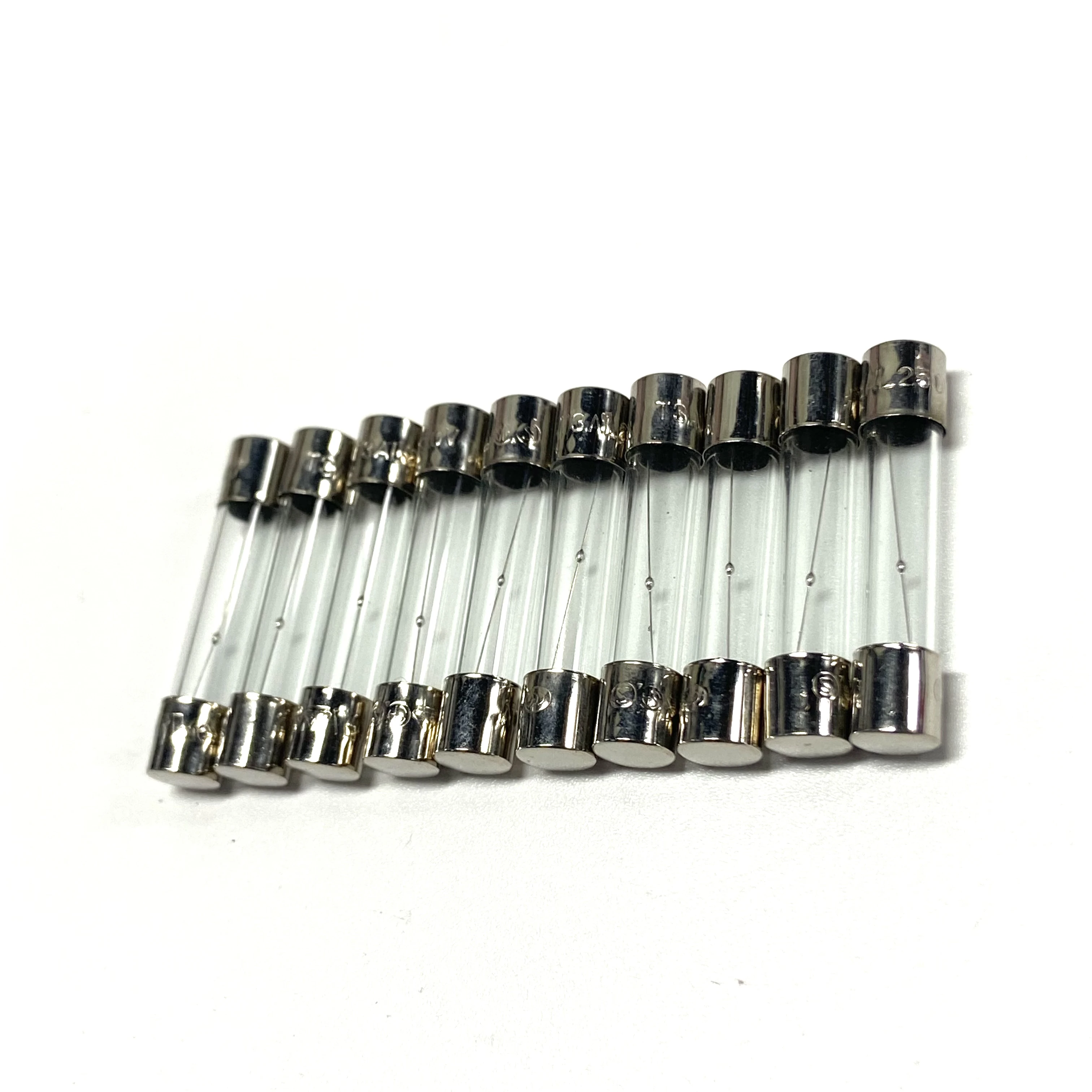 6X30MM Fuse Slow Break 250V Microwave Power 6*30MM T1A/2A 3A 8A10A Delayed Slow Melting Tin Balls 10pcs/lot