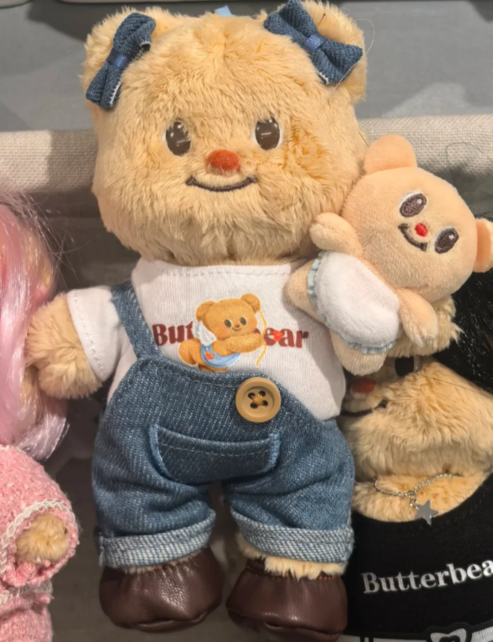 

Оригинальная модная слепая коробка Butterbear Ootd Series, милый плюшевый кулон, аниме-фигурка, тайна коробка, украшение, коллекция, подарок для ребенка