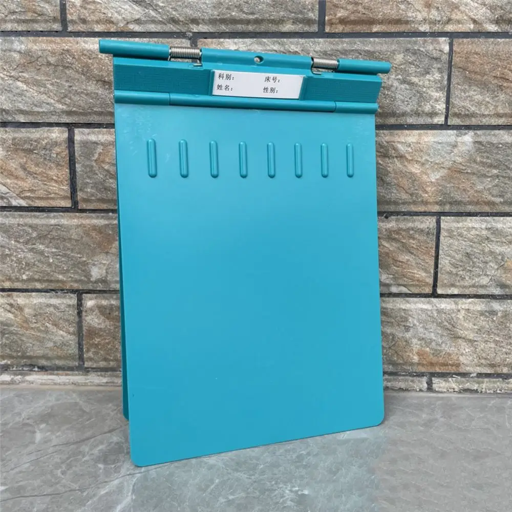 Portable ABS Patient Folder A4 Colorful Folding File Folder Practical Clip Plate Dental Case File Folder Suitable for Schools