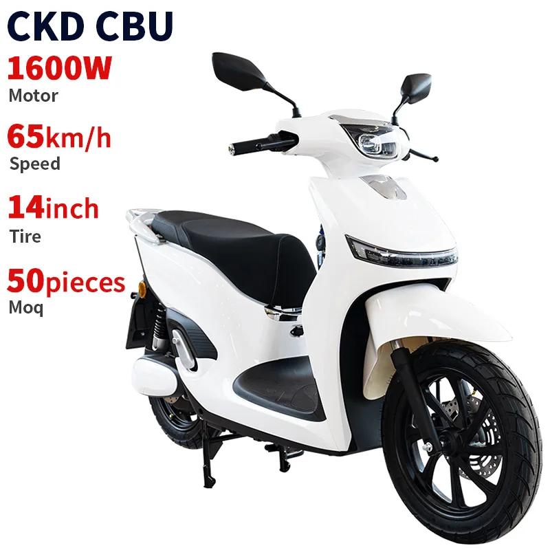 

Equipment Smart Library 14inch 72v Big Power Long Range Moto Electric Motorcycle 1600W 65km/h Speed Custom Street Racing