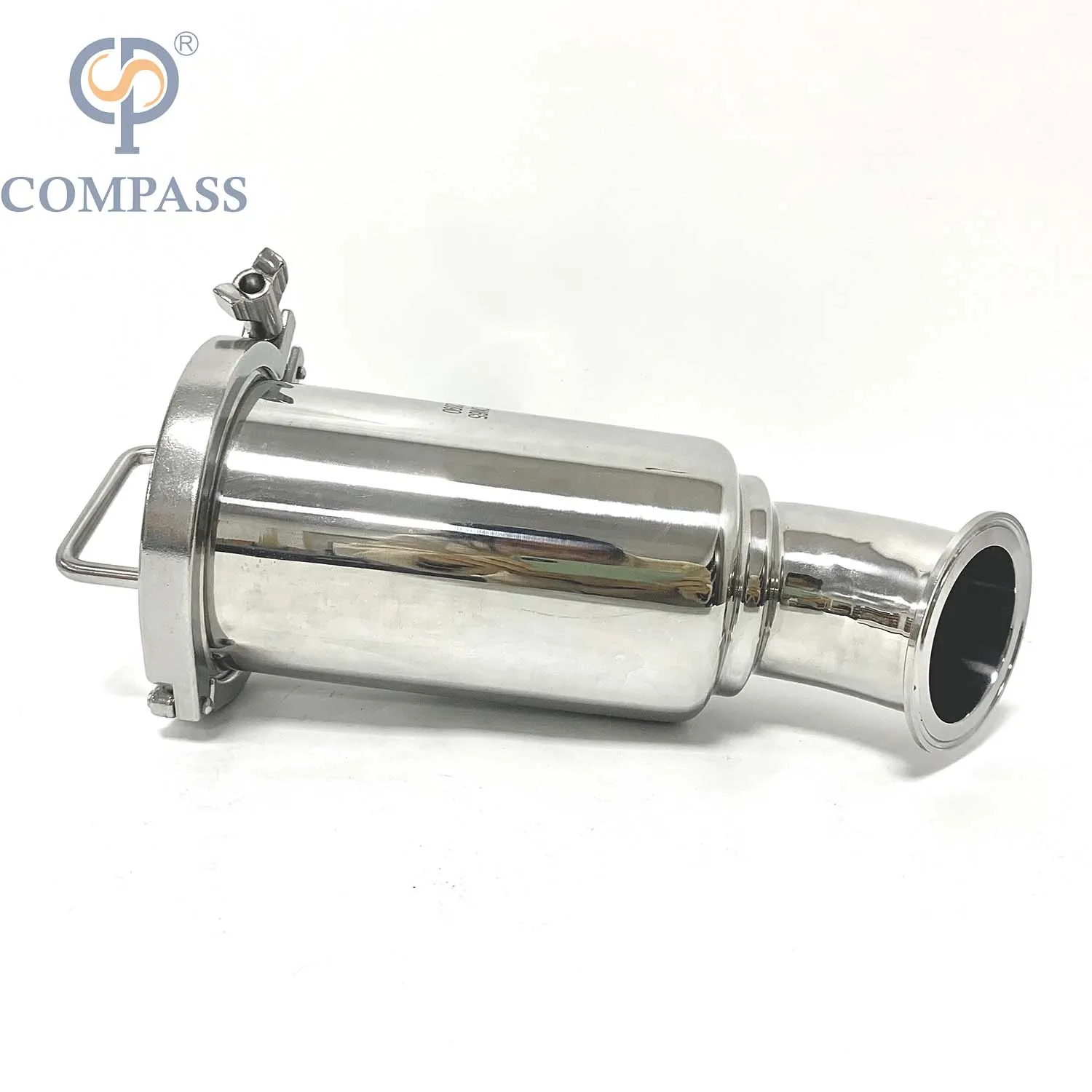 인기 판매 DN80 3인치 76.2MM 위생 스테인리스 스틸 용접 유니온 시트 글라스 (식품용)