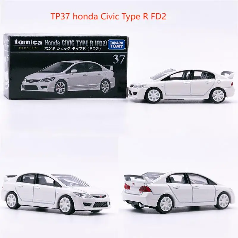 TOMICA Tomy Honda Civic Type R FD2 TP37 1/64 simulation Die-cast alloy car model toy collection boy gifts 202304