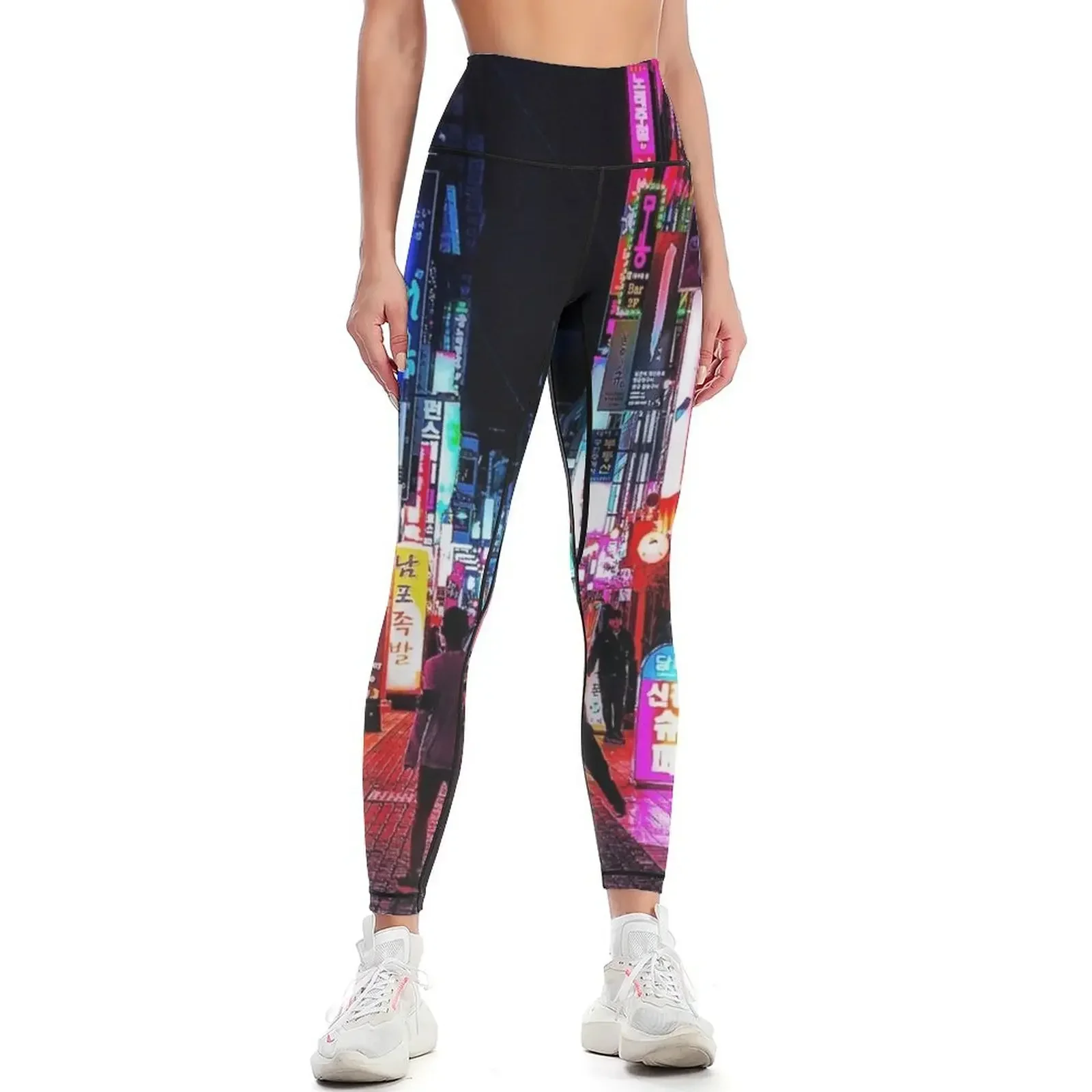 

vibrant nights Leggings Women's sports Women's fitness Women's sportswear gym Womens Leggings