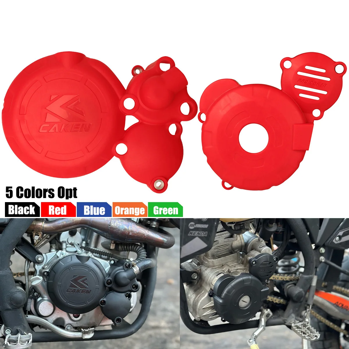 

Motorcycle Engine Clutch Protector Ignition Guard Cover Sprocket Guards Cover For Zongshen ZONSEN CBS300 KEWS K16 Zuumav K7