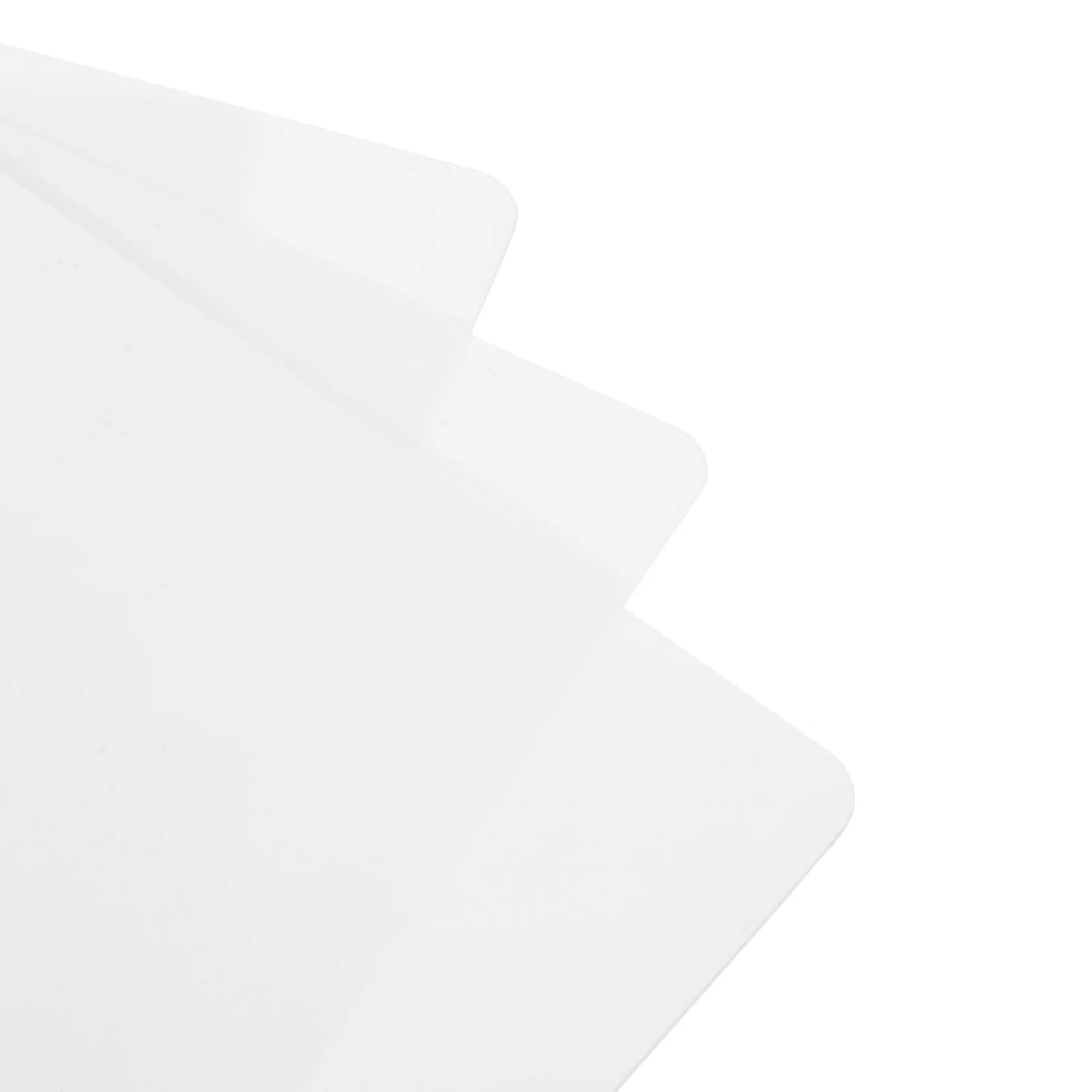 10 قطع من السبورة البيضاء للمسح الجاف PVC - لوحة كتابة متعددة الاستخدامات لمتاجر البيع بالتجزئة وغرف الاجتماعات والمدارس - لوحة مذكرة محمولة #3