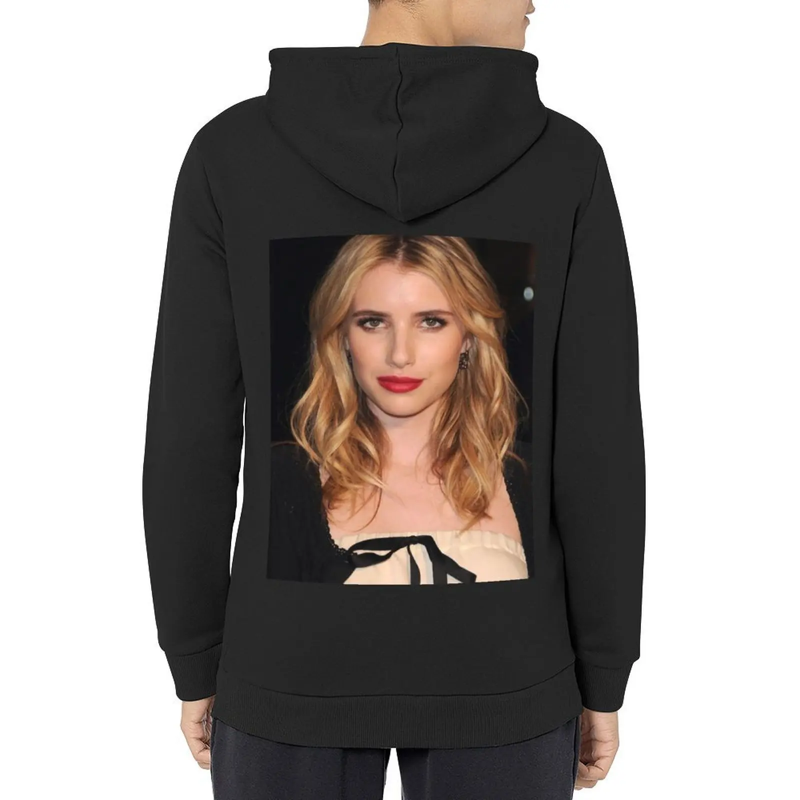 إيما روبرتس هوديي ملابس رجالي ملابس الخريف الرجالية سترة الشتاء الرجال قميص العرق مجموعة هوديي كبيرة الحجم #1