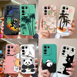 For infinix Note 50 Pro Plus 50X 50S Phone Case Cartoon Cute Design Full Protection Back Cover Soft Liquid Silicone Bumper Funda