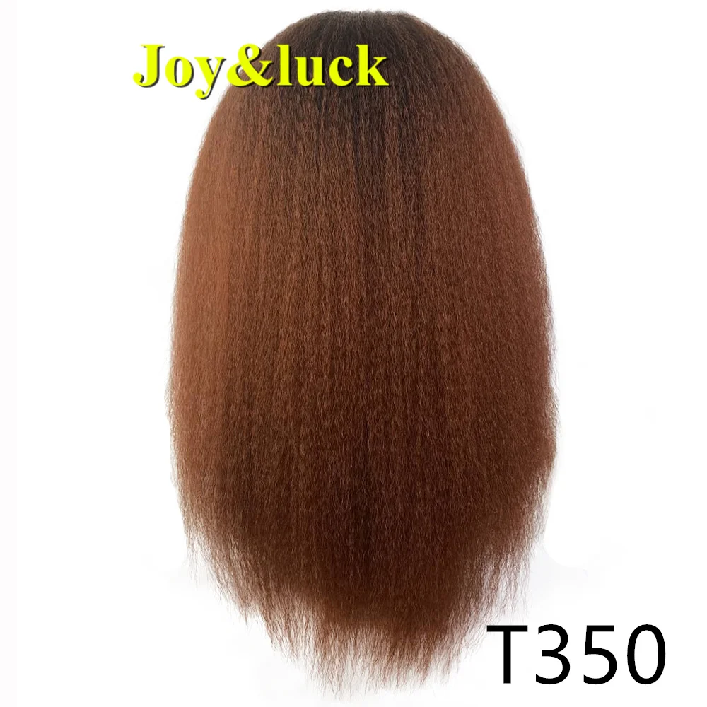 Synthetic Yaki Straight Headband Wig Brown Red Medium Length Natural Straight Women Good Quality Soft Fluffy Female Hair Wig