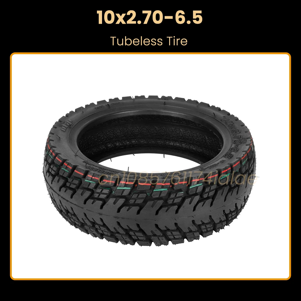 

Бескамерная внедорожная шина Ulip 10x2.70-6.5 для электросамокатов Speedway5 и Dualtron3, внешняя покрышка 10*2.7-6.5, запчасти