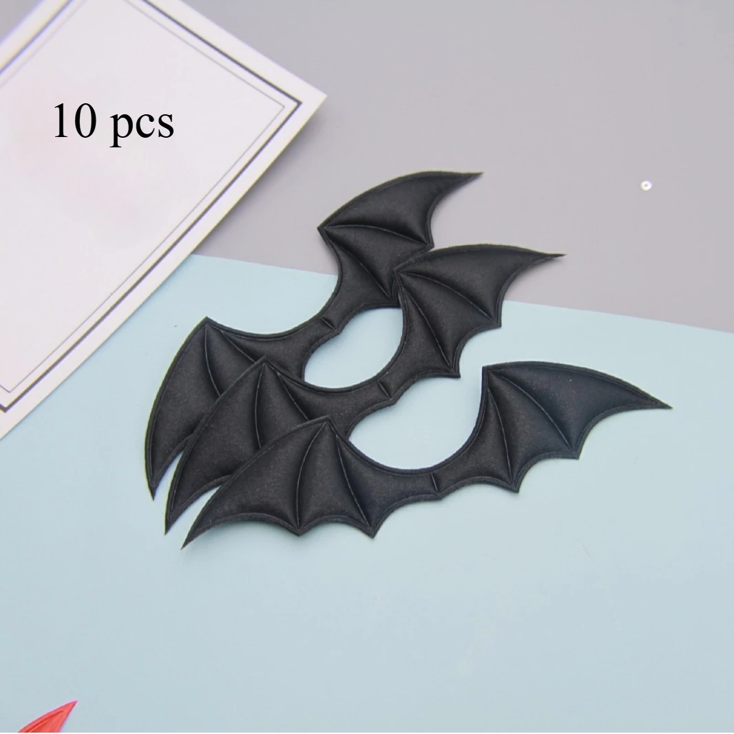 

Black satin demon bat wings DIY accessories accessories Halloween decoration supplies