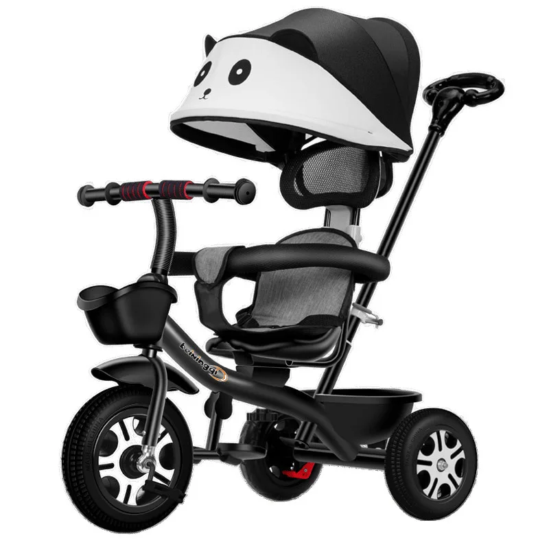 Children's Tricycle Baby's Bicycle Toddler's Stroller Bicycle Rotating Seat Three Wheels Stroller 1-3 To 6 Years Old