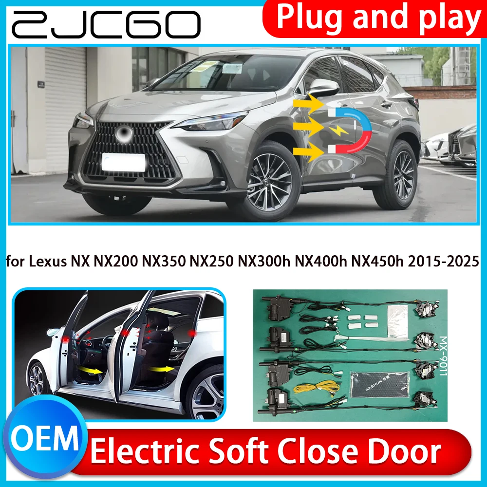 

for Lexus NX NX200 NX350 NX250 NX300h NX400h NX450h Auto Pull Soft Close Kit Door Power Latch Electric Door Catch Soft Closing