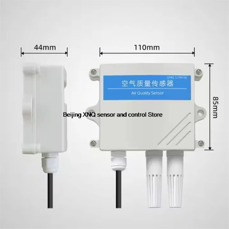 Transmitter pm2.5 PM10  air quality sensor  RS485 modbus dust particle pollution monitoring 4-20MA 0-5V 0-10V