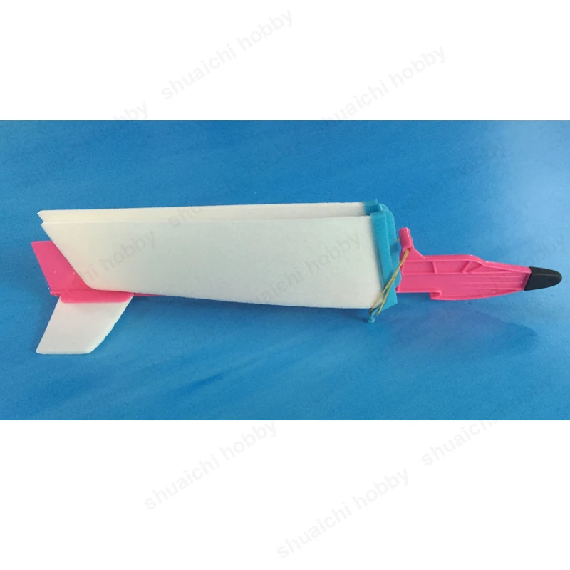 1 zestaw składany model samolotu katapulta ręcznie robione zabawki akcesoria do samolotów ze składanym skrzydłem Magic Borad do sprzętu konkursowego