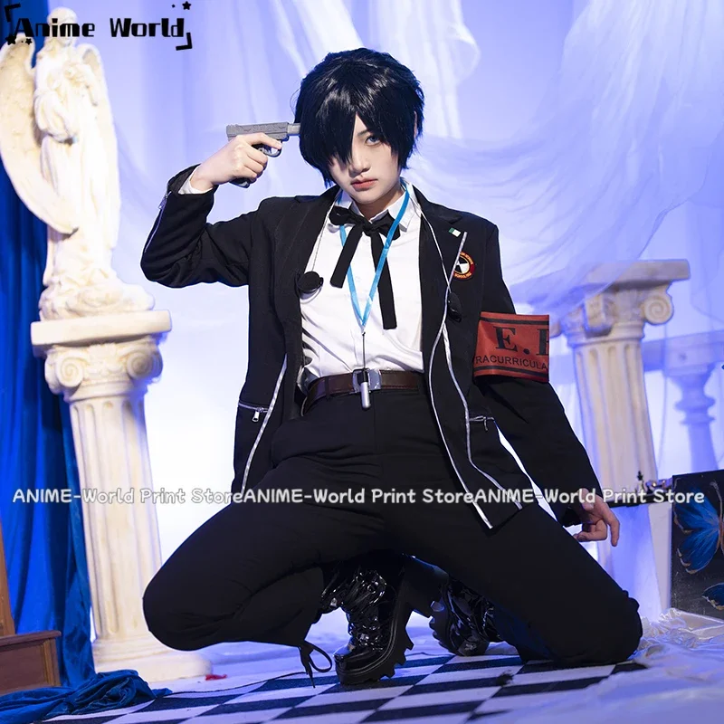 

《Custom Size》Cosplay Makoto Yuki Minato Arisato Junpei Iori Man School Uniform Cosplay Costume