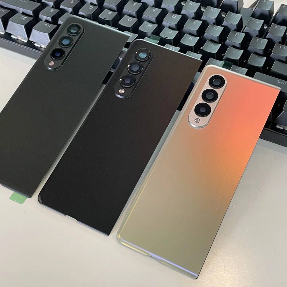 Back Glass Replacement Case Cover Housing For Samsung Galaxy Z Fold3 Fold 3 Back Rear Glass Case + Tools