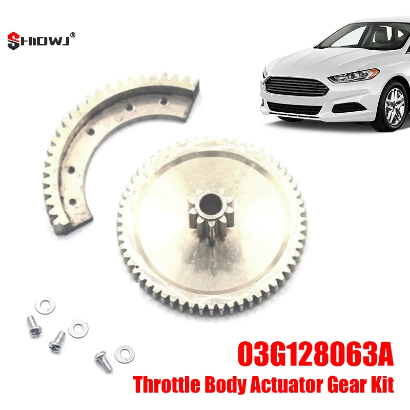 

Комплект шестерен премиум-класса для корпуса дроссельной заслонки, совместимый с VW CRTD, Audi, Ford, Skoda