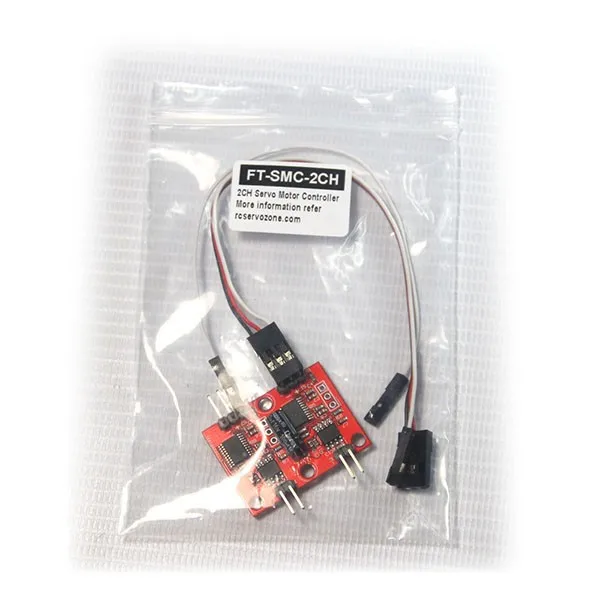 Grosir Pabrik FEETECH 4CH Servo Motor Controller FT-SMC-4CH untuk Motor DC Kit Robot Edukasi STEM Suku Cadang Aksesori