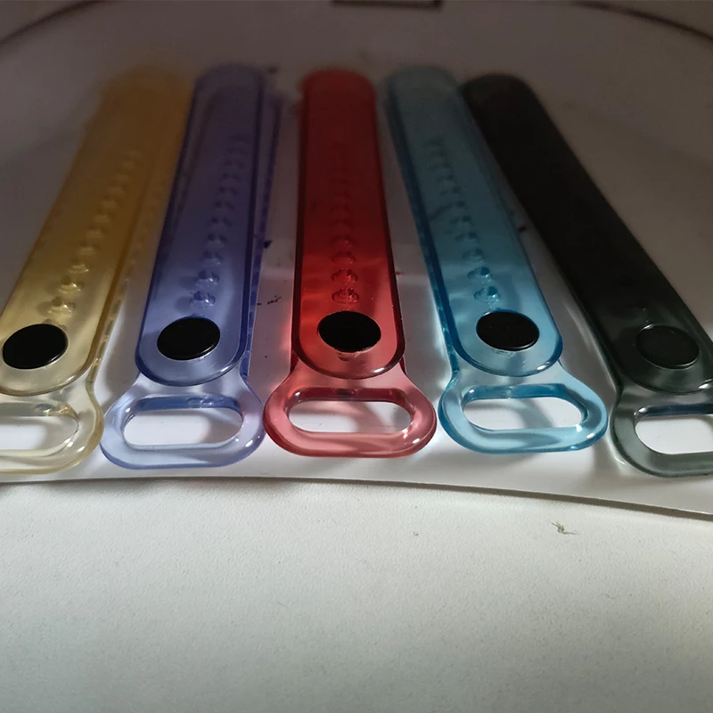 Strap For Xiaomi Mi Band 8 Transparent Color Change Wristband Bracelet For Xiaomi MiBand 8 Silicone Replacement Straps