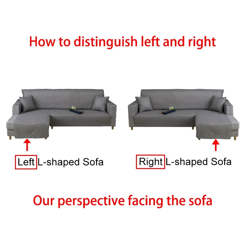 コーナーソファ用の無地の滑り止めカバー,ペット用の洗えるカバー,リビングルーム用