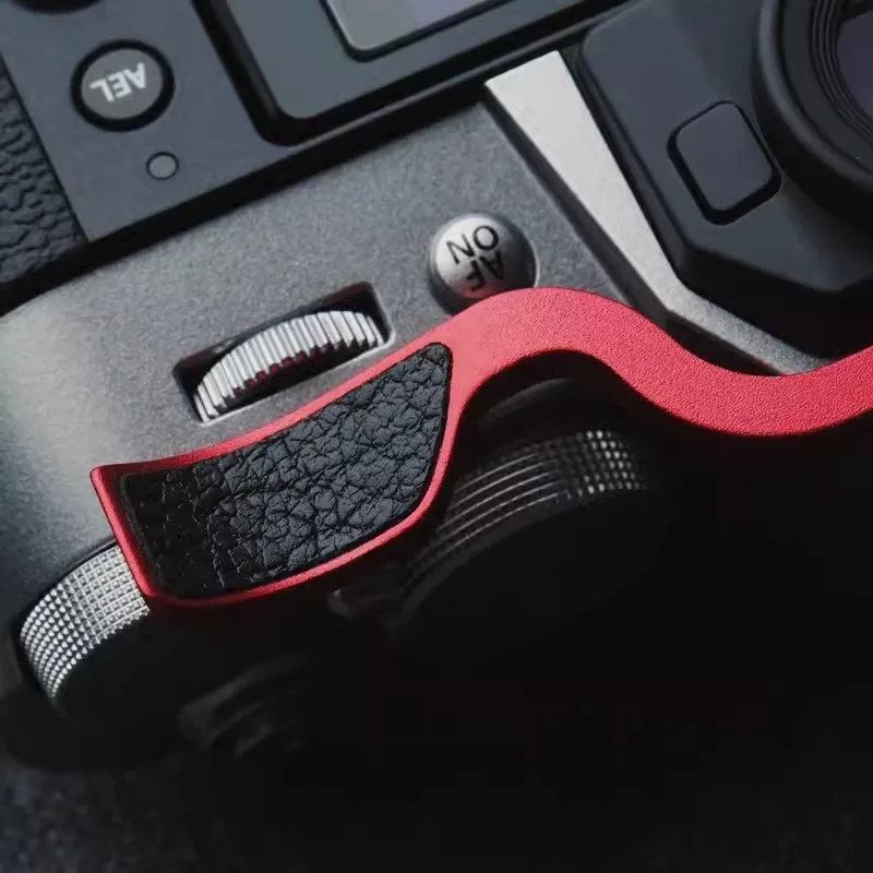 Metal Hot Shoe Thumb-Up Hotshoe Thumb Up Grip For Fujifilm fuji X-T5 XT5 XT-5 xt 5 Camera Hand Hot shoe leather Non-slip grip