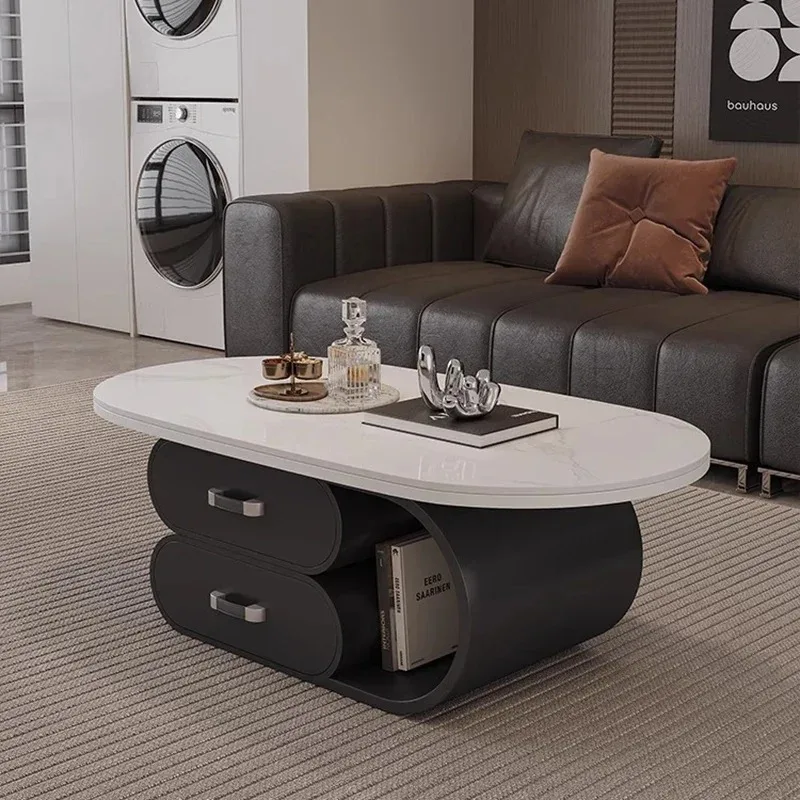 

Lounge Coffee Table Luxury Storage Trendy Coffee Tables Modern Coffee Tables Irregular Drawers Couchtisch Postmodern Furniture