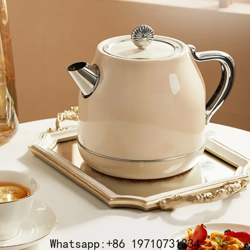 

220V 1.5L Household Electric Kettle Water Boiling Cooking Pot Fast Heating Kettle with Stainless Steel Inner 3 Color Available